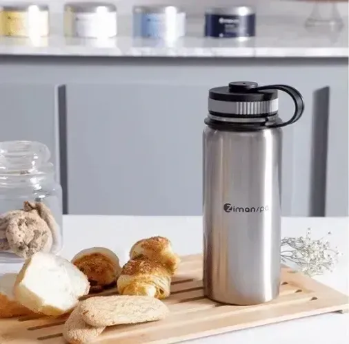 Garrafa Térmica Com Infusor Rosqueável Zimanspa 620ml