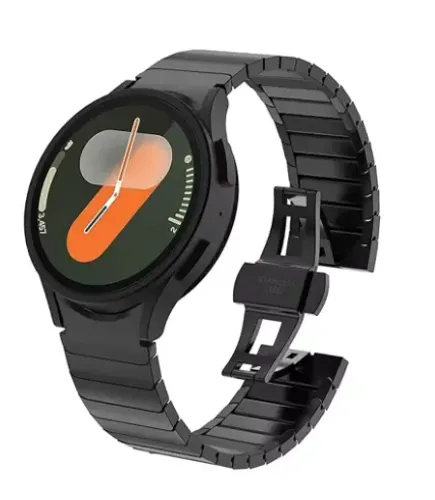 Pulseira de aço para samsung galaxy watch 5, 6, 7 e FE