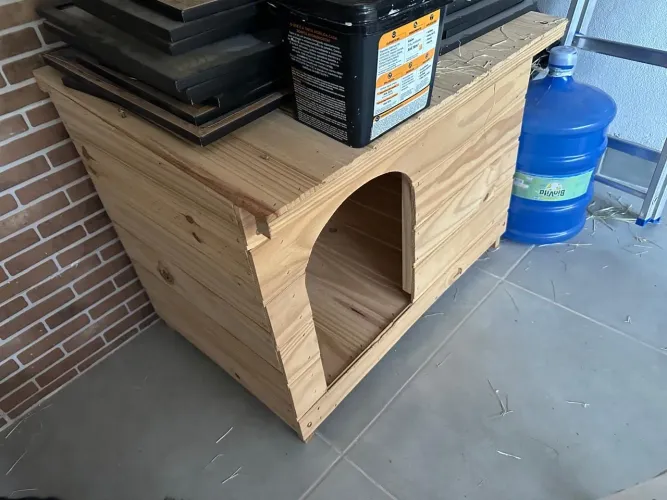 Casa de cachorro grande 70x45cm