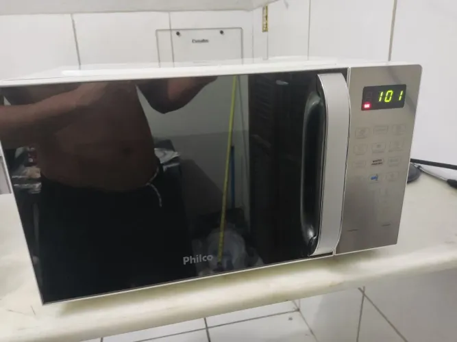 microondas espelhado zerado philco
