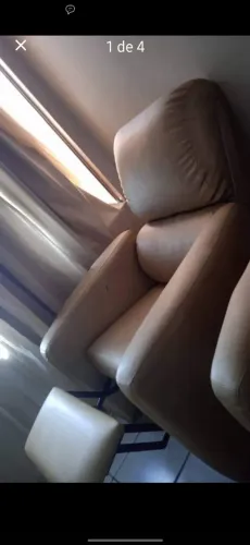 Poltrona com tecido limpável!! Poltrona para salão de beleza ou outras ultilidades!! Descr