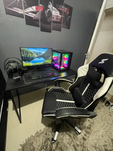 Setup PC gamer completo Ryzen 5 5500 RX6600