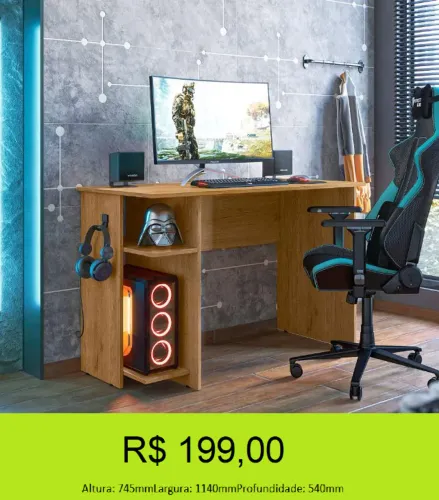 Escrivaninha reposição - frete fixo 29,00