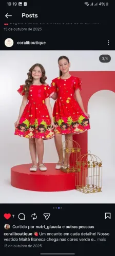 VESTIDO, MACACÃO, CONJUNTO MENINAS