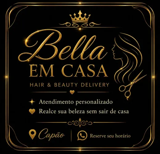 Corto cabelo feminino a domicílio 