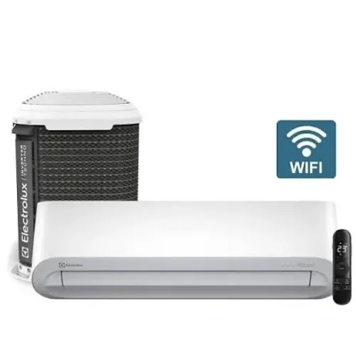 Ar condicionado Inverter Electrolux 12000 BTUs Frio Color Adapt Wi-Fi -novo na caixa