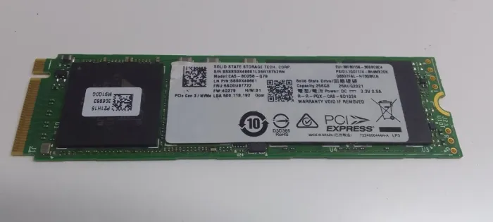 Ssd nvme 256gb pci express ger 3 perfeito estado 