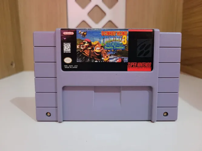 Donkey kong country 3 snes super nintendo 