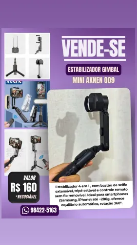 ESTABILIZADOR GIMBAL MINI AXNEN Q09