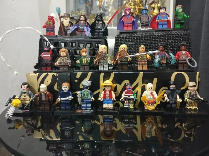 Lego Marvel,Vingadores, O Senhor dos  Anéis, Batman, Terror, Naruto,Games- 10 cada