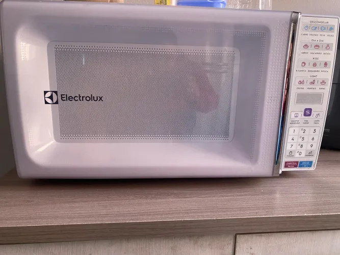 Microondas com defeito