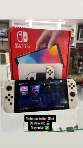 Vendo Nintendo Switch Oled Destravado