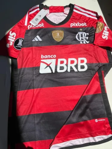 Camisa Flamengo 23/24 + Patch Libertadores