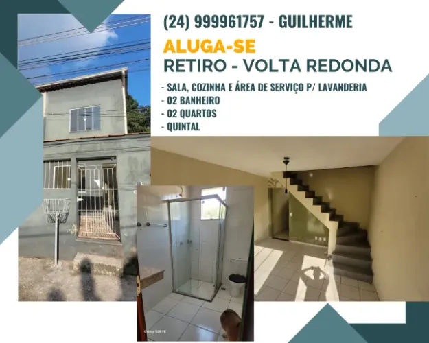 ALUGA-SE CASA - RETIRO - VOLTA REDONDA