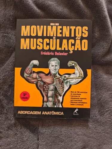 Livro musculação de Frederic Delavier