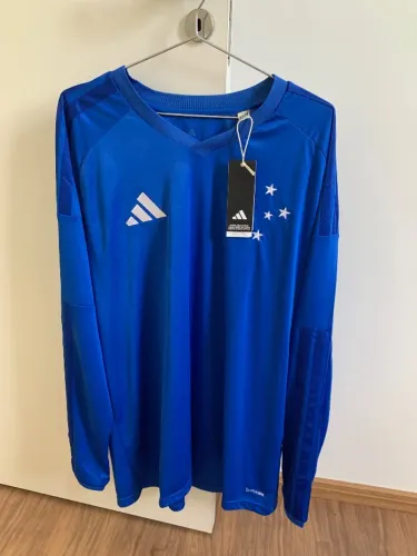 Camisa Adidas Cruzeiro 2026 Manga Longa