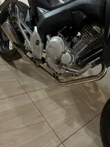 Escapamento esportivo cb Twister 250F