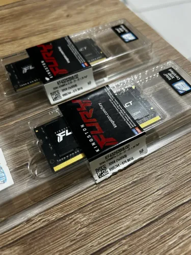 Memórias Kingston Fury 32GBx2 DDR4 3200