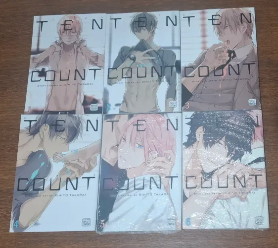 Mangá Ten Count +18 (Inglês - Coleção Completa)