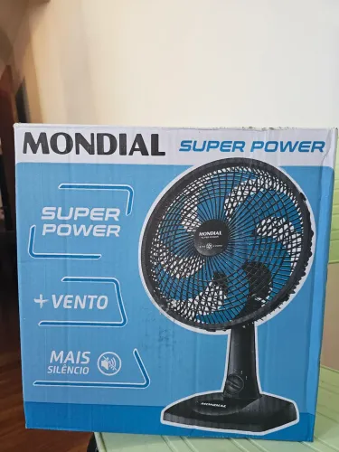 Ventilador de Mesa Mondial 30cm Super Power 220V (Novo e Lacrado)