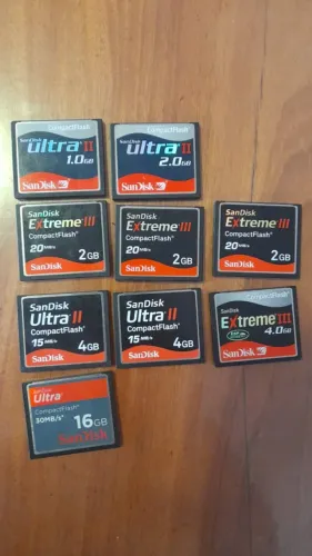 Cartão de memória compact flash