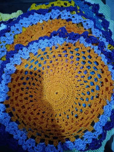 Guardanapos de crochê 