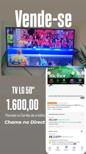 Tv LG SMART 52"