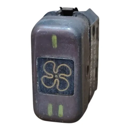 BOTÃO INTERRUPTOR AR VENTILADOR ORIGINAL MB 1113 MARROM