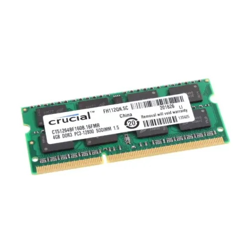 Memória 4gb DDR3 PC3 12800 SODIMM Crucial