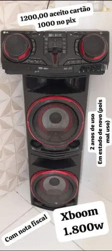 Som LG Xboom 1.800W
