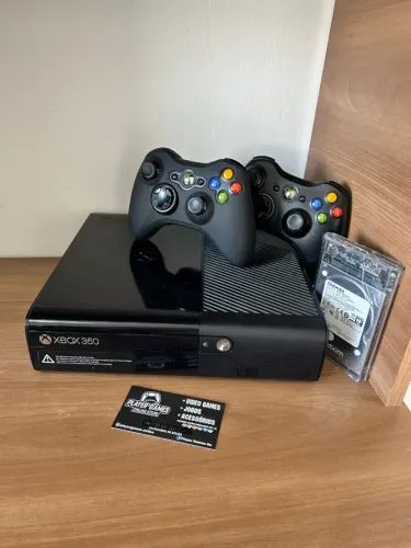 Xbox 360 Super Slim Desbloqueado!! (Aceito Cartão)