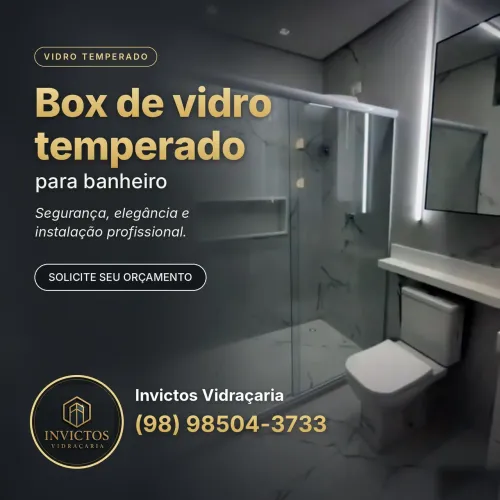 Box para banheiro - Dividimos até 10x no cartão