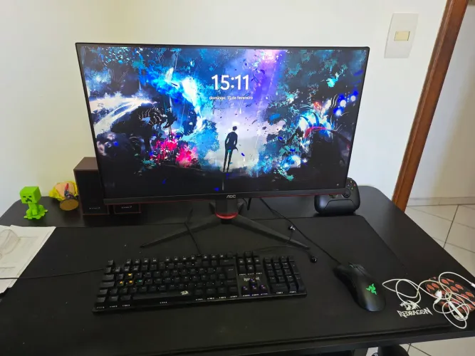 V/ TROCO POR PS5 PC Gamer + Monitor AOC 27 RTX 3060/ Ryzen 5500 /32GB RAM / 1,5 TB SSD.