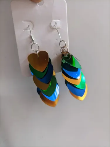 Pulseira e brinco personalizado 