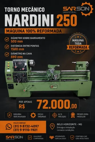 TORNO NARDINI 250