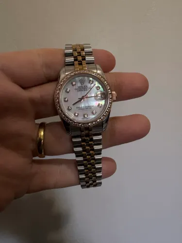 Rolex Datejust 31mm mostrador madriperola