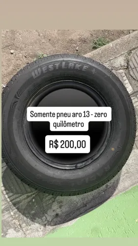 Vendo pneu aro 13 Westlake - ZERO QUILÔMETRO 