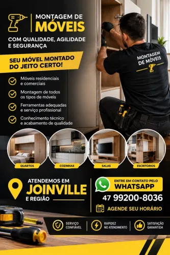 Montador de móveis Joinville