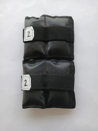 Caneleira de Peso 2 kg o Par - Musculação e Treino