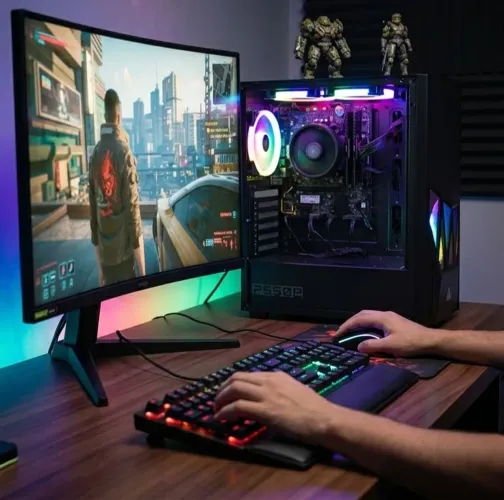 PC Gamer AMD Ryzen 5 5600GT | 24GB RAM | SSD 1TB NVMe