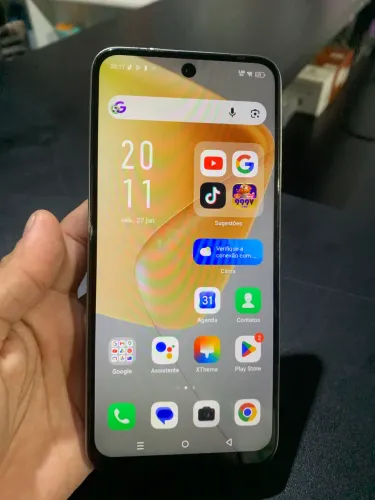 Celular Infinix hot 50i 256g e 8 de ram