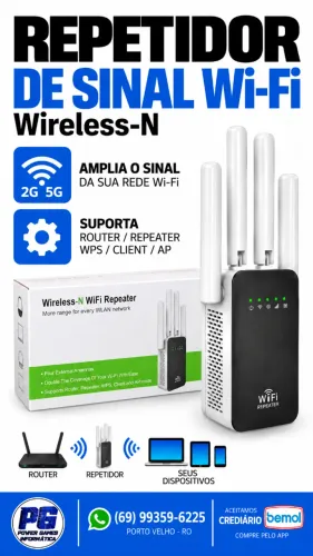 REPETIDOR WIFI 2.4G 5G