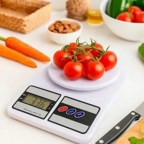 Balança De Cozinha Digital Pesa Até 10Kg