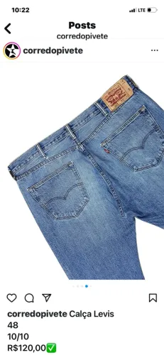 Calça Levi?s masculina