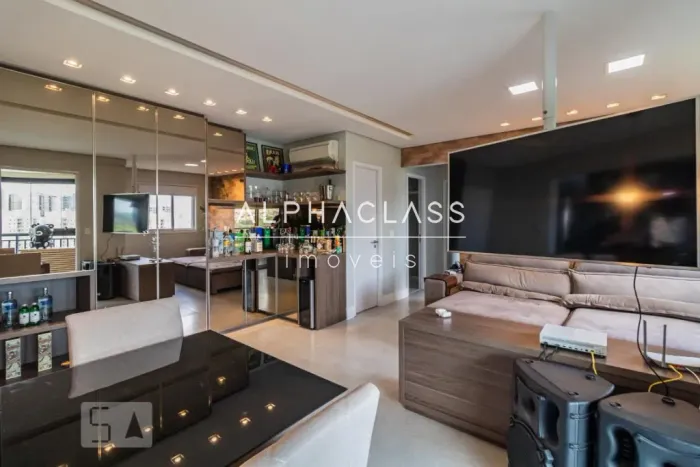 Alugo apartamento mobiliado em Alphaville - Edifício Bellagio