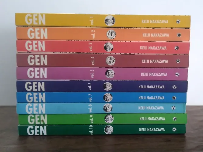 Gen Pés Descalços Coleção Completa 