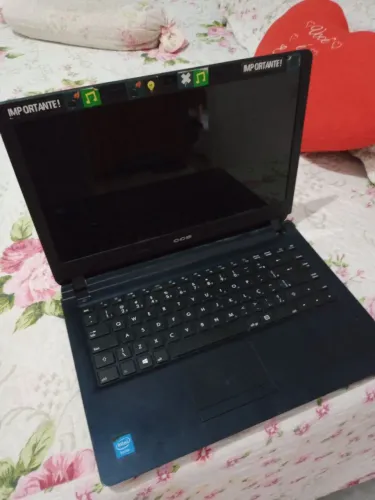 Notebook e impressora 
