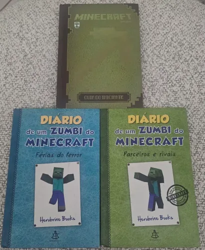 Diário de um Zumbi - combo 3 livros. Capa dura.
