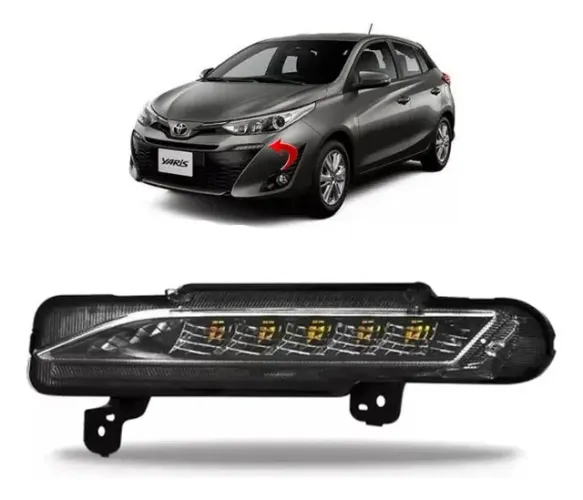 Farol de neblina Daylight Yaris 2018/ 2022 C/ Led Esquerdo PC5820D00G 