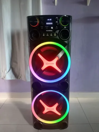 CAIXA DE SOM MONDIAL AIWA 2.200 WATTS